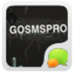 go sms pro thief theme android application logo